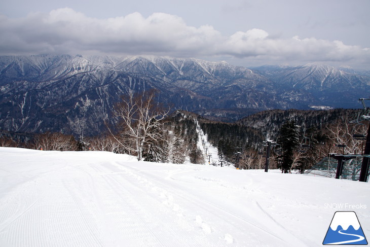 浅川誠 『春キャンプ』 奇跡のパウダースノーと出会う!! in 層雲峡黒岳ロープウェイスキー場